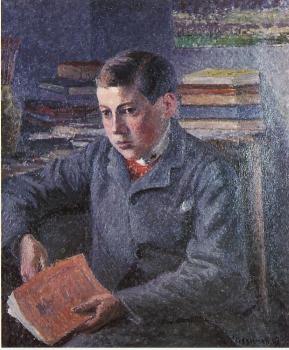 卡米耶 畢沙羅 Portrait of Paulemile 卡米耶 畢沙羅 Portrait of Paulemile